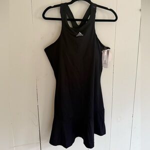 Adidas Y-Dress Black Heat.RDY Tennis Golf Athletic Dress NWT Size L